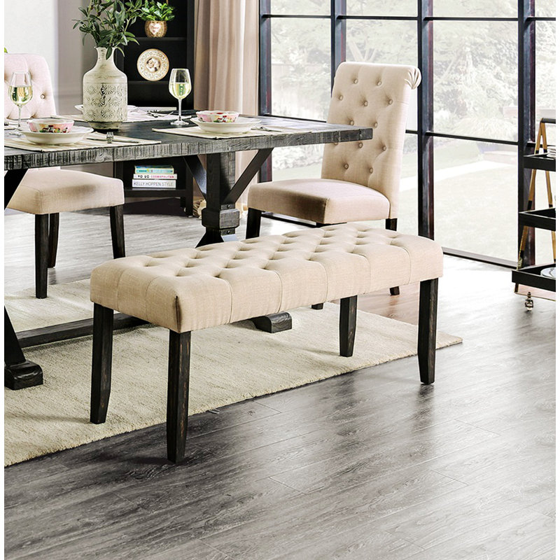 Wayfair tufted bench discount
